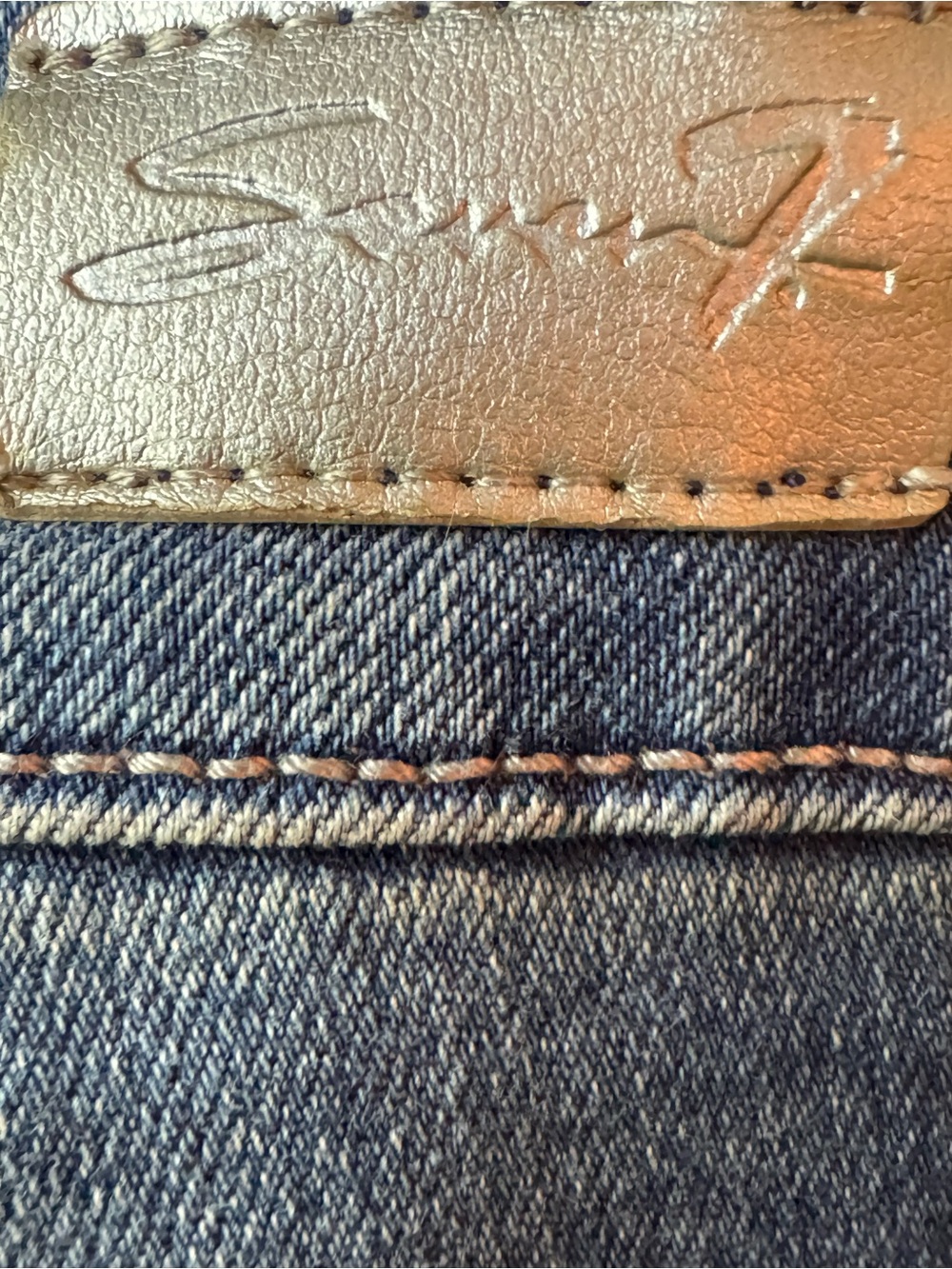 Seven7 Light Blue Slim Straight Jeans with Floral & Bird Embroidery Sz 10 - Picture 7 of 9